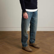 thumbnail: Manfield suède gespschoenen taupe
