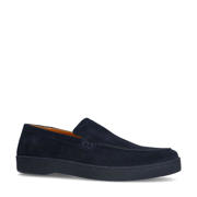 thumbnail: Manfield   suède loafers donkerblauw