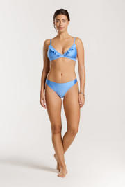 thumbnail: Shiwi The Sunshine Brand voorgevormde triangel bikini set Beau met ruches lichtblauw