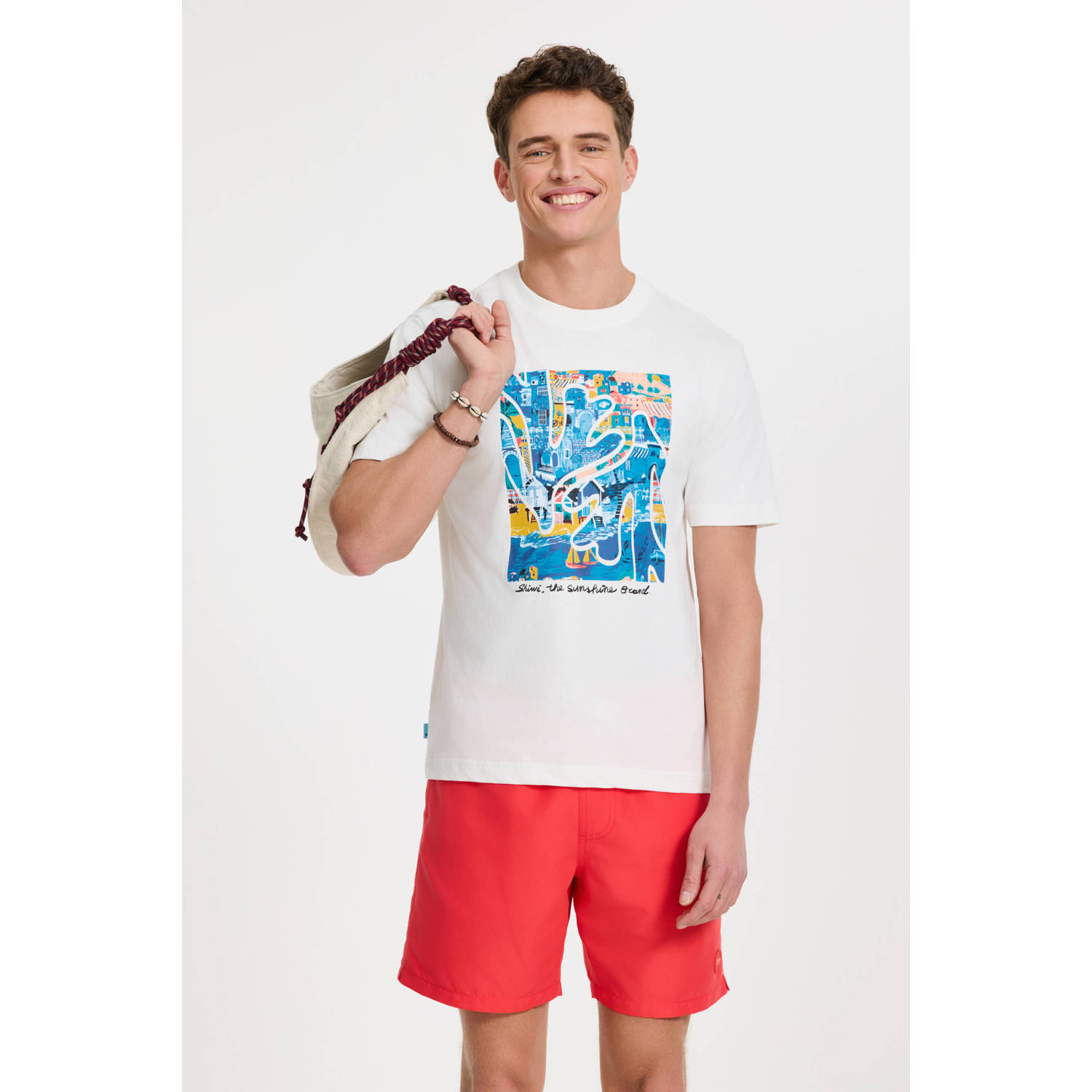 Shiwi zwemshort Mike rood