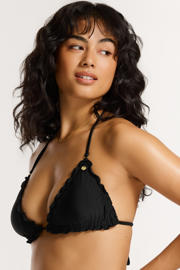thumbnail: Shiwi The Sunshine Brand voorgevormde triangel bikini set Lynn zwart