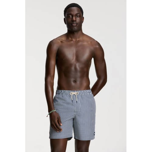 Shiwi The Sunshine Brand zwemshort Mike blauw/wit afbeelding