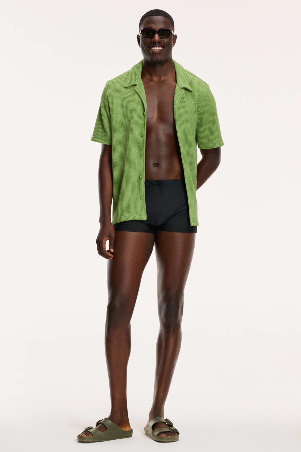 Shiwi The Sunshine Brand zwemboxer zwart