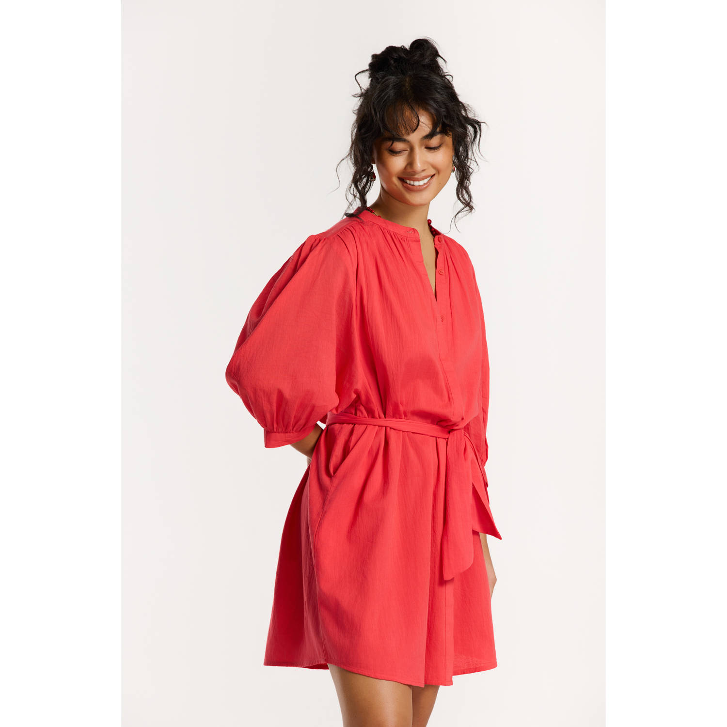 Shiwi strandjurk Jaydi rood