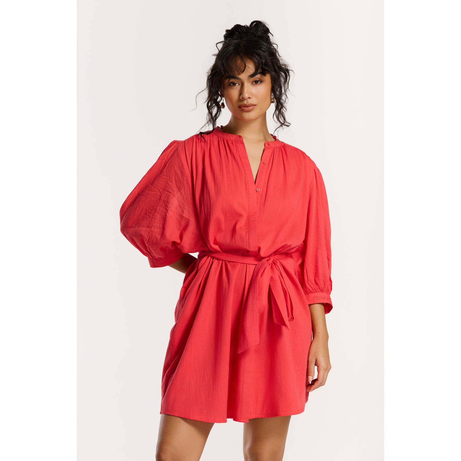 Shiwi strandjurk Jaydi rood
