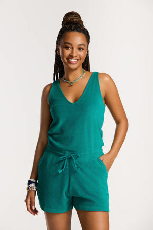 Shiwi badstof playsuit Fiji groen
