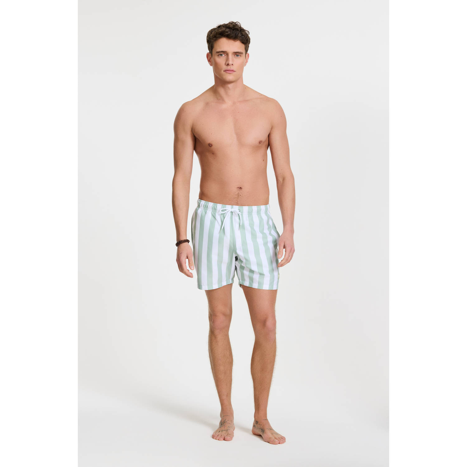 Shiwi zwemshort groen wit