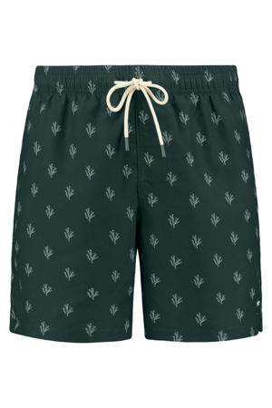 zwemshort Mike donkergroen