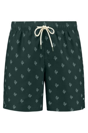 zwemshort Mike donkergroen