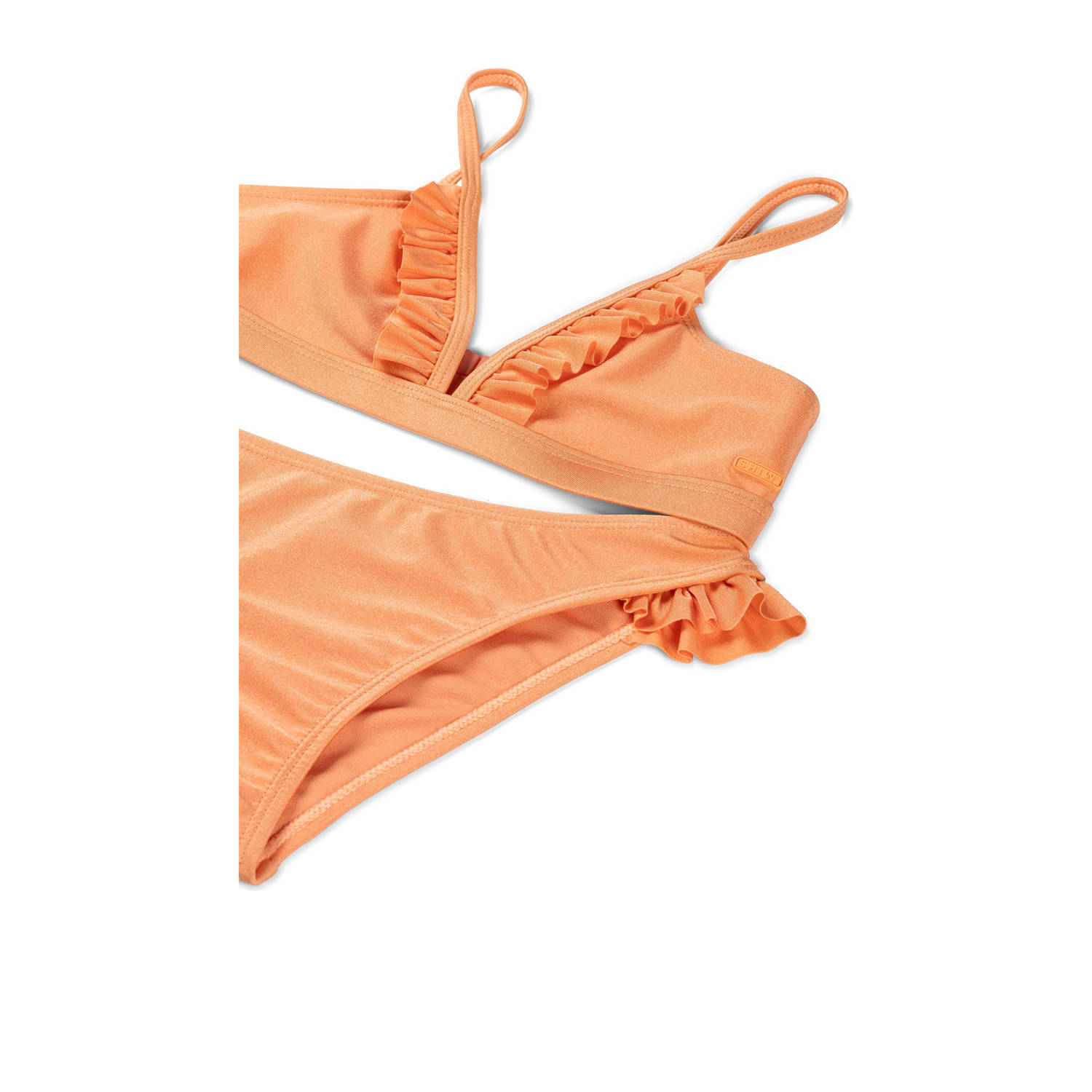 Shiwi bikini met ruches Blake oranje