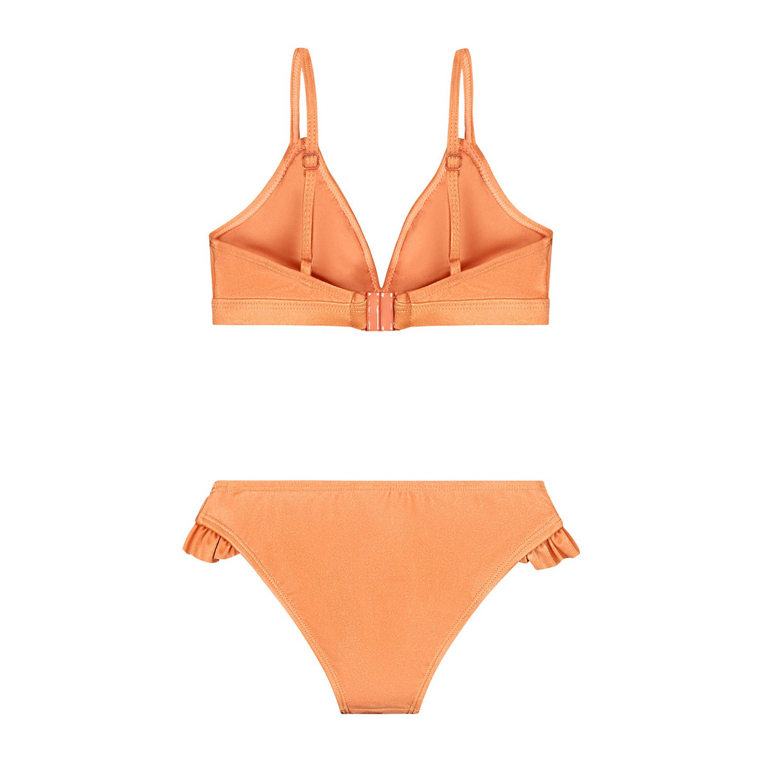 Shiwi bikini met ruches Blake oranje