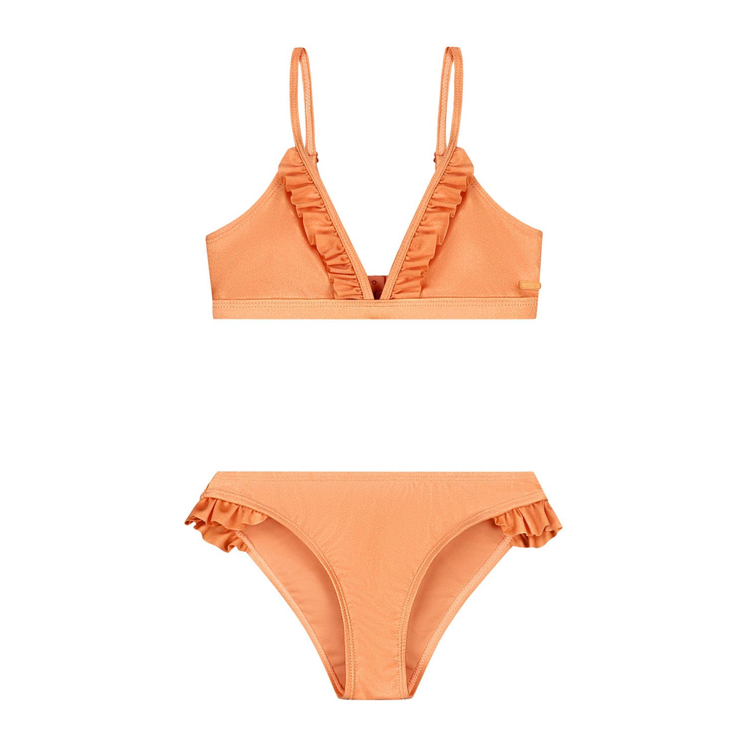 Shiwi bikini met ruches Blake oranje