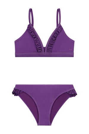 bikini met ruches Blake paars