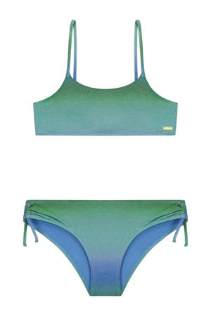 crop bikini Liv blauw/groen