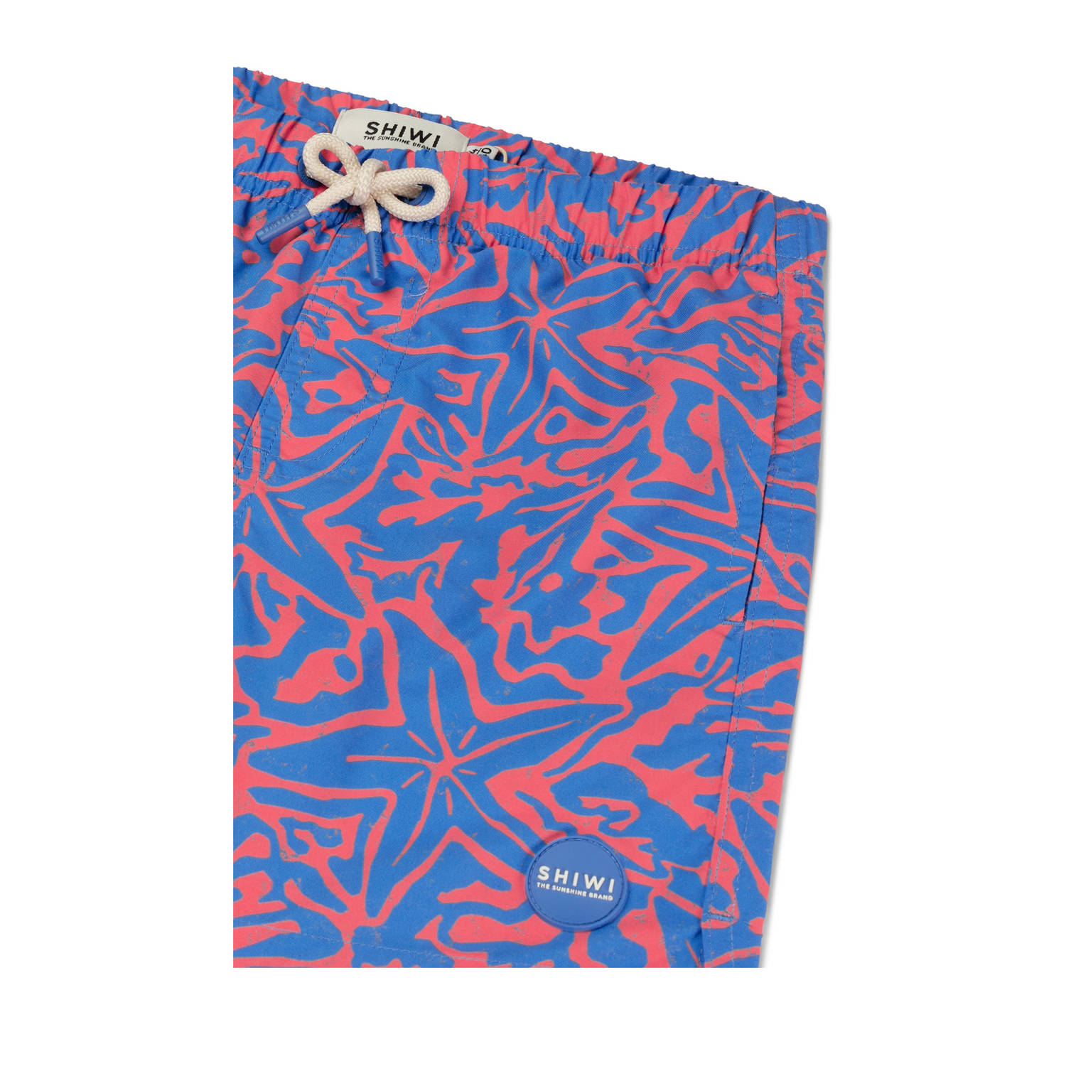 Shiwi zwemshort Milo blauw oranje