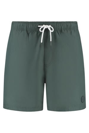 zwemshort Mike donkergroen