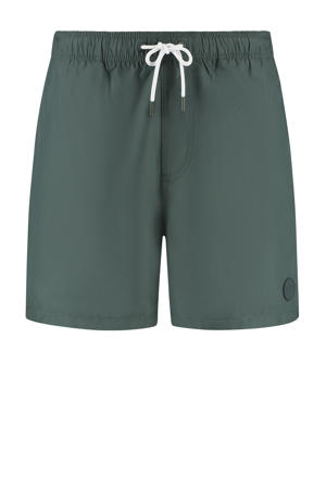 zwemshort Mike donkergroen
