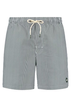 zwemshort Mike groen/wit