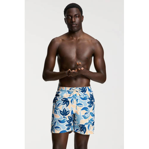 Shiwi zwemshort Mike blauw/wit/oranje afbeelding