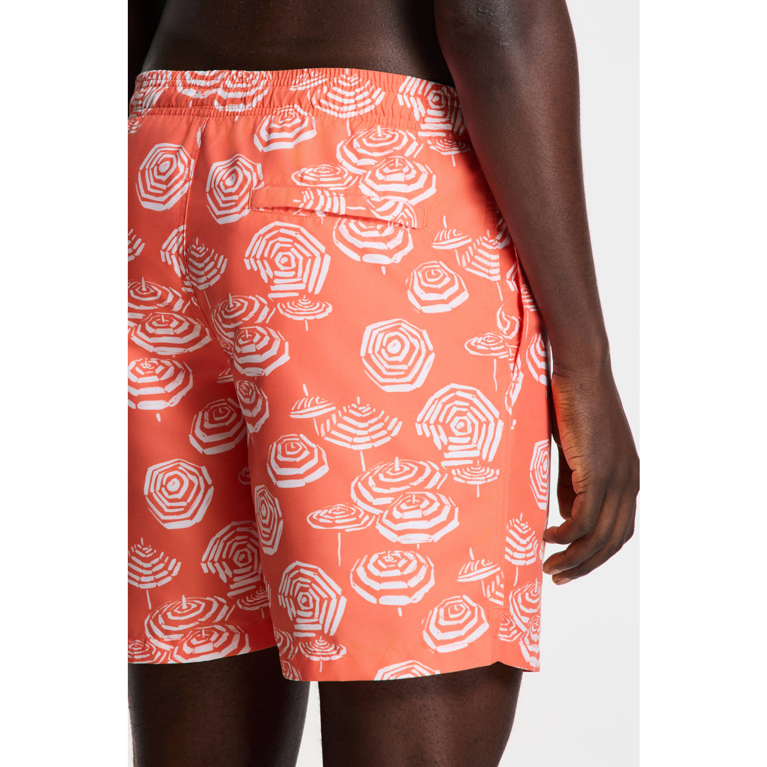 Shiwi zwemshort Mike oranje wit