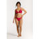 Shiwi The Sunshine Brand voorgevormde triangel bikini set Beau met ruches rood