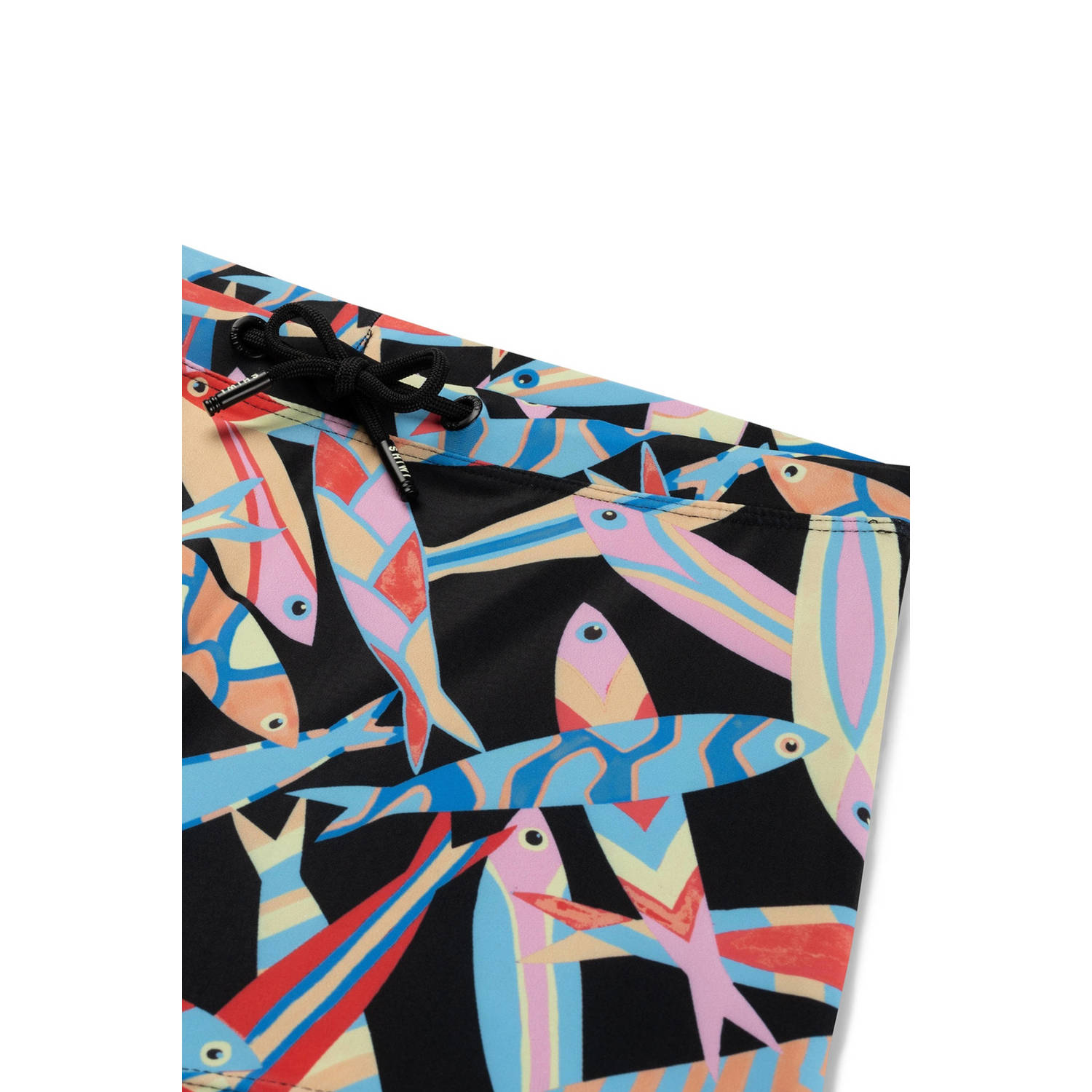 Shiwi zwemboxer Sem zwart blauw paars