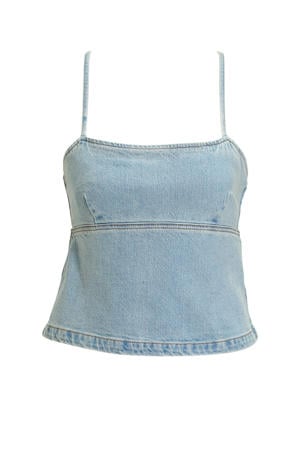 top light blue denim