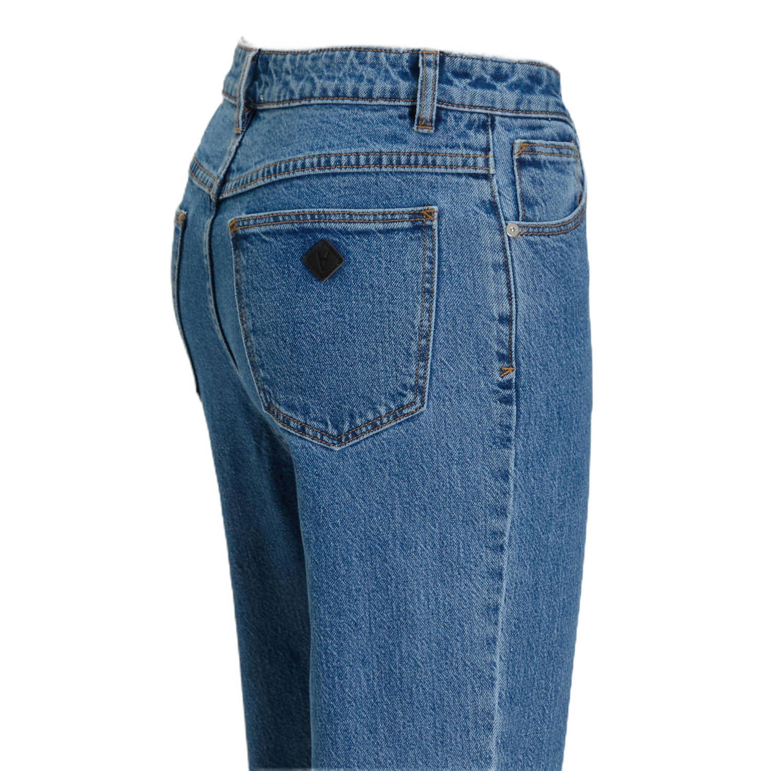 Abrand Jeans high waist skinny jeans medium blue denim