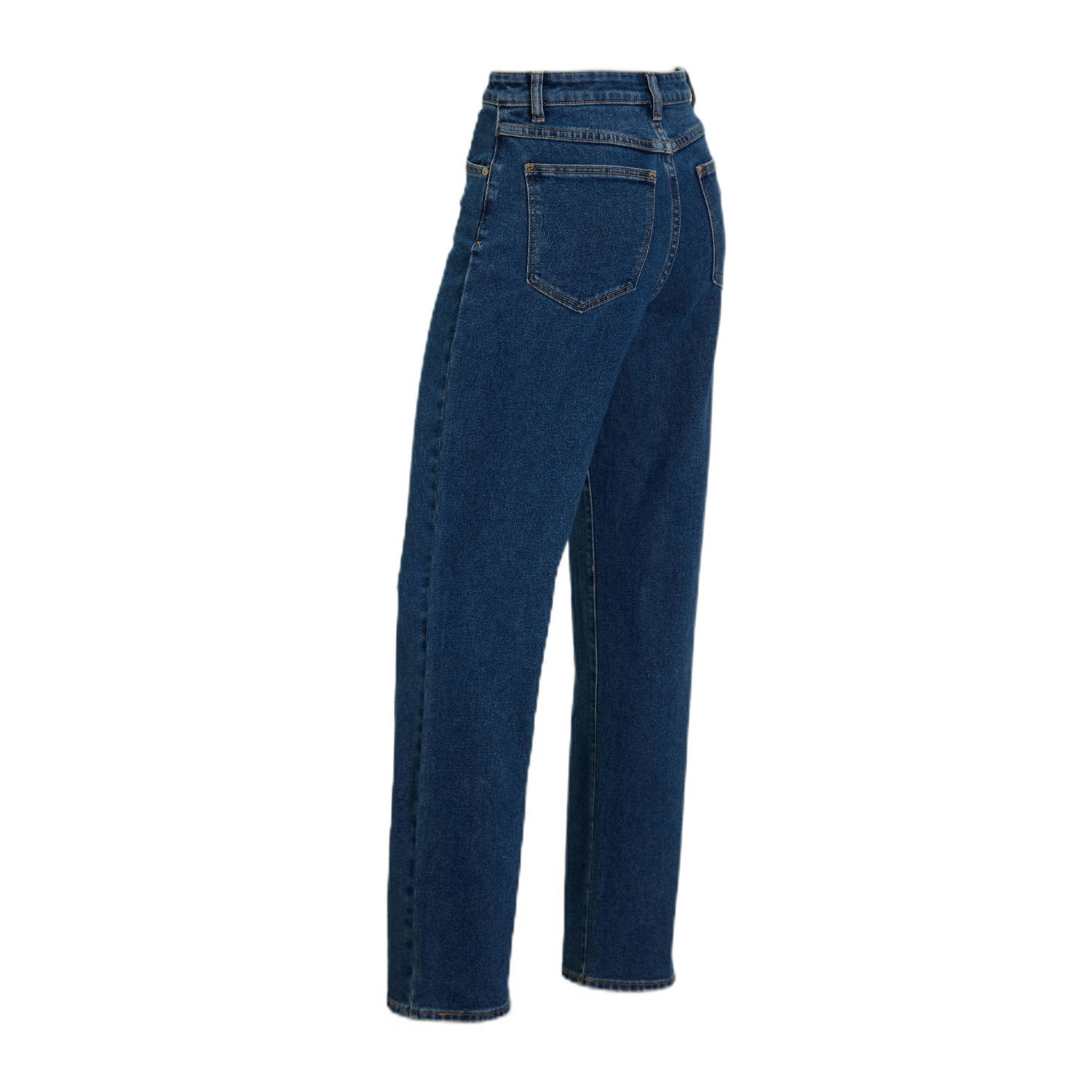 Abrand Jeans high waist dark blue denim