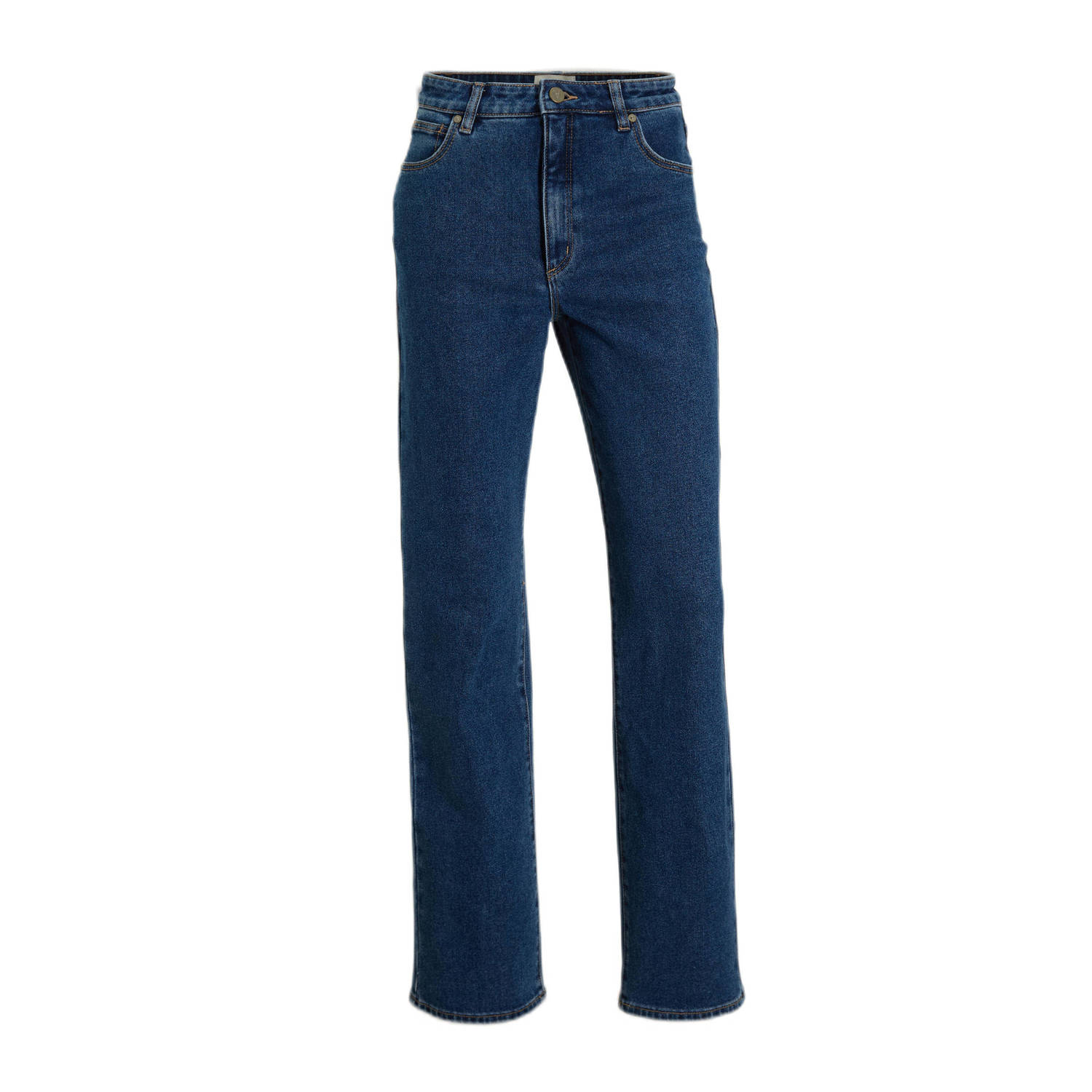 Abrand Jeans high waist dark blue denim