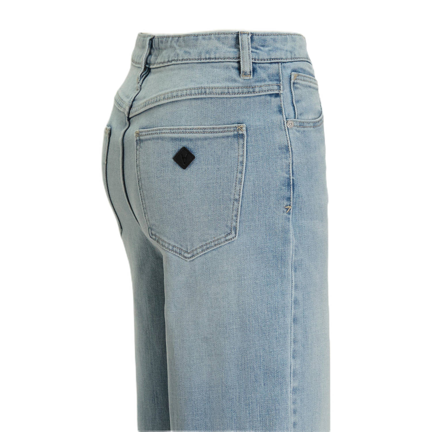 Abrand Jeans high waist wide leg jeans light blue denim
