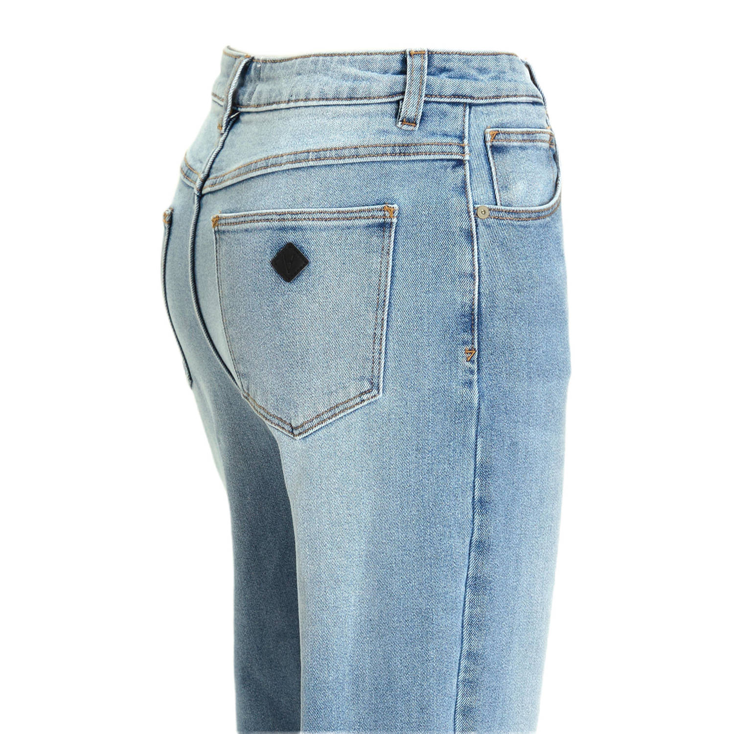 Abrand Jeans high waist skinny jeans light blue denim