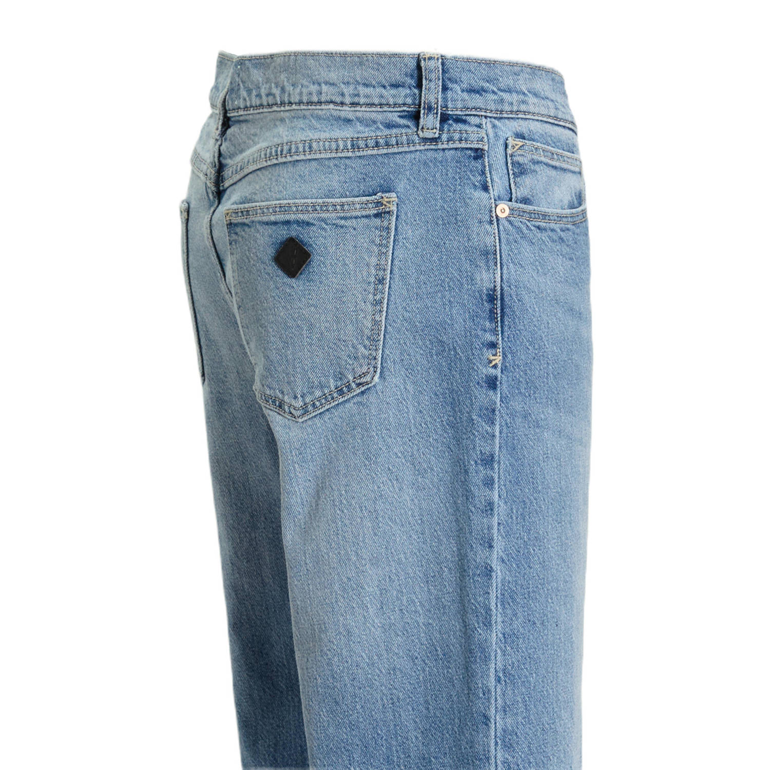 Abrand Jeans low waist wide leg jeans medium blue denim