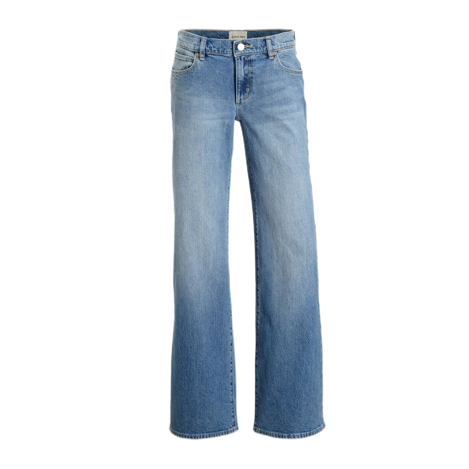 Abrand Jeans low waist wide leg jeans medium blue denim