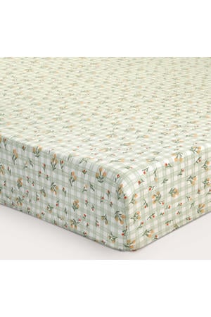 katoenen kinderhoeslaken 150 x 70 cm