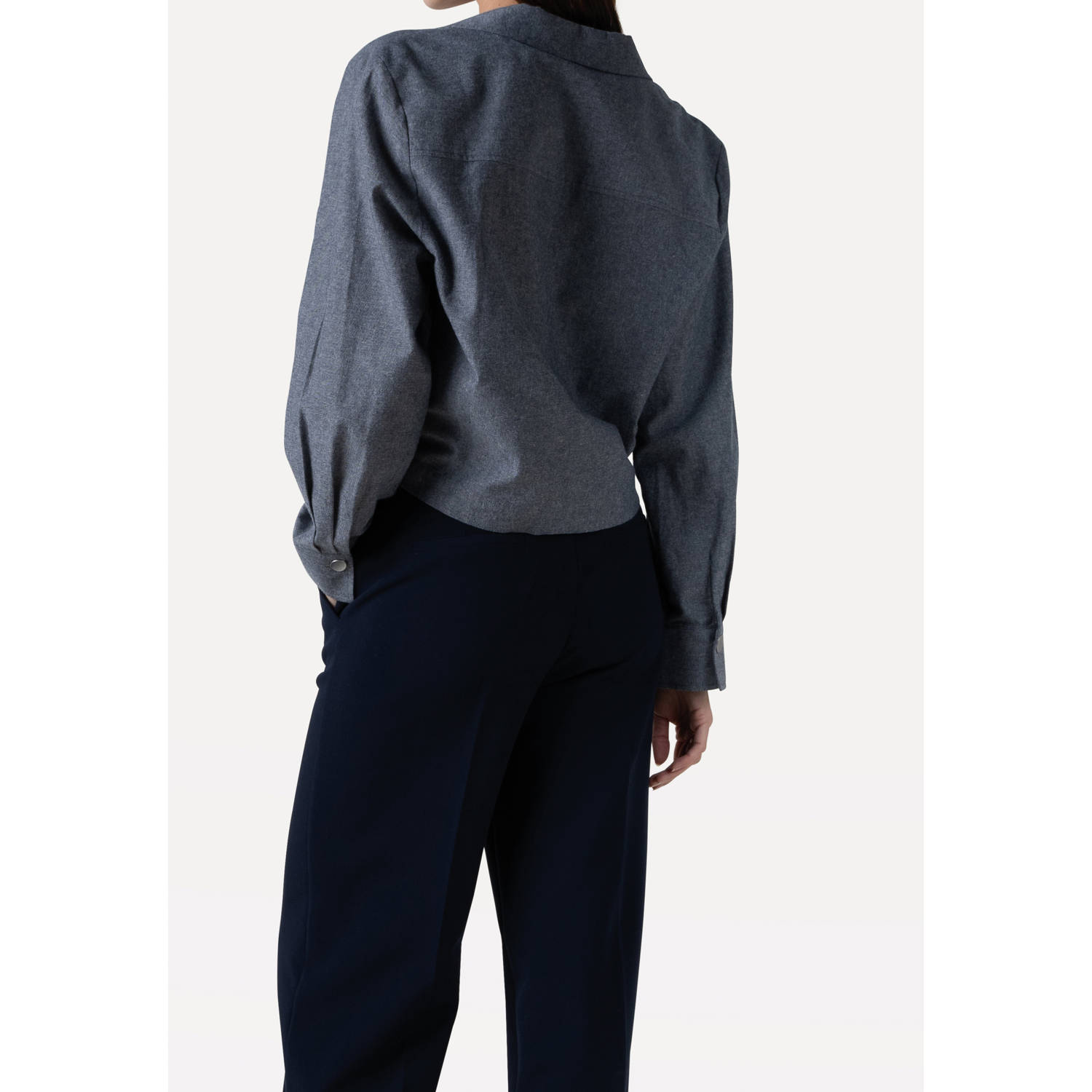 Another-Label top blauw