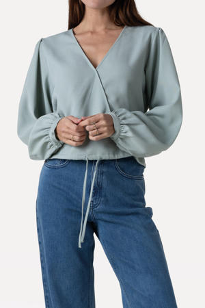 top blauw