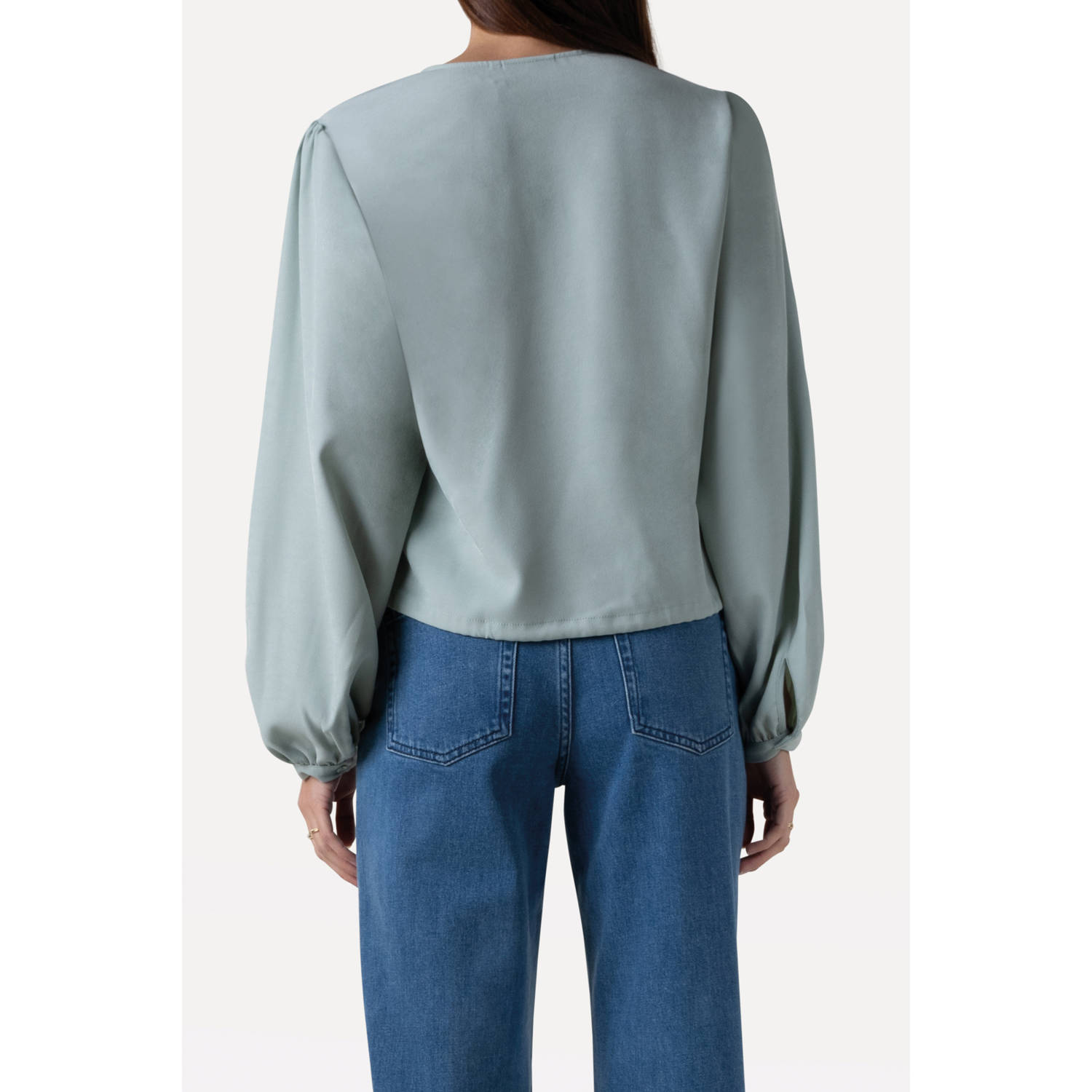 Another-Label top blauw
