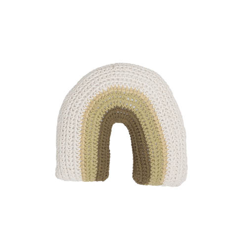 Kidsdepot sierkussen regenboog Ulrika (45x45x10 cm) afbeelding