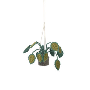kunst hangplant Big Leaves