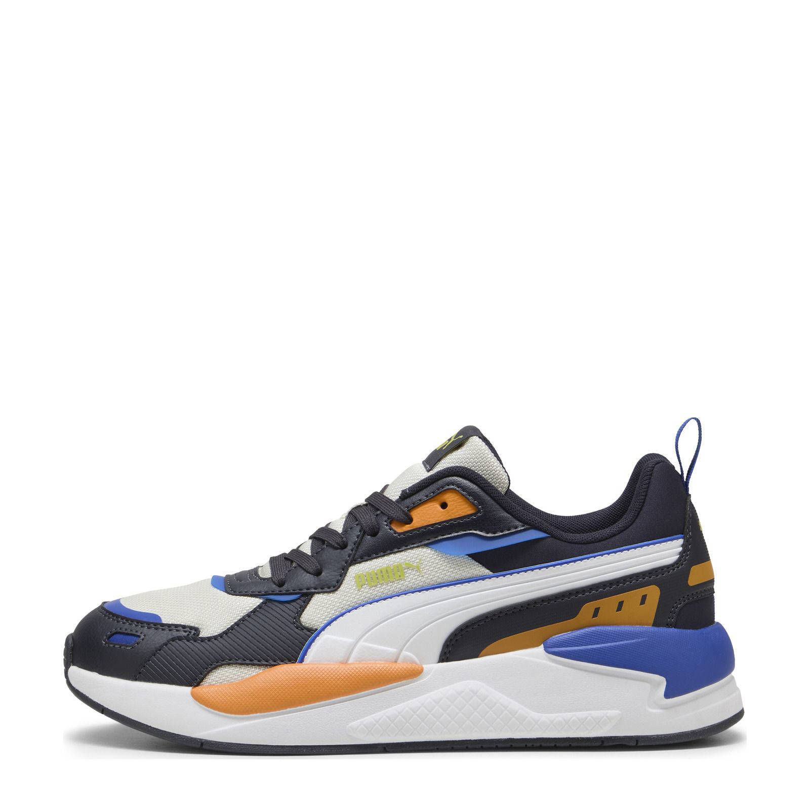hn36 Puma X-Ray 3 sneakers grijs/wit/blauw/lichtgroen | wehkamp
