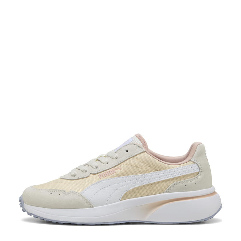 Puma R78 Glance sneakers ecru/wit/lichtgeel | wehkamp