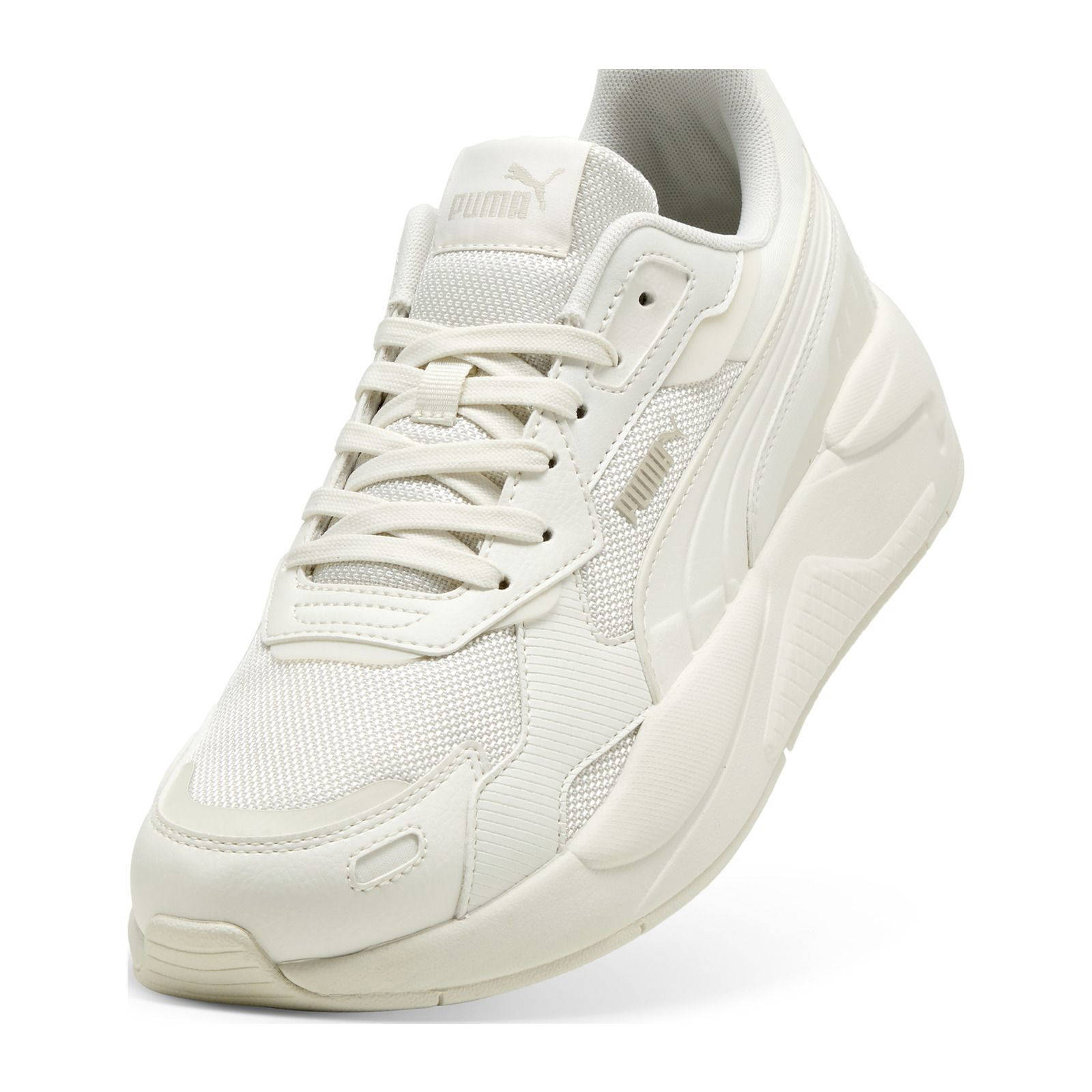 hn36 Puma X-Ray 3 sneakers grijs/wit/blauw/lichtgroen | wehkamp