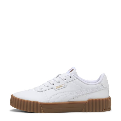 Puma sneakers wit/goud afbeelding