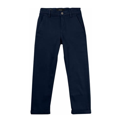 REPLAY casual broek donkerblauw afbeelding