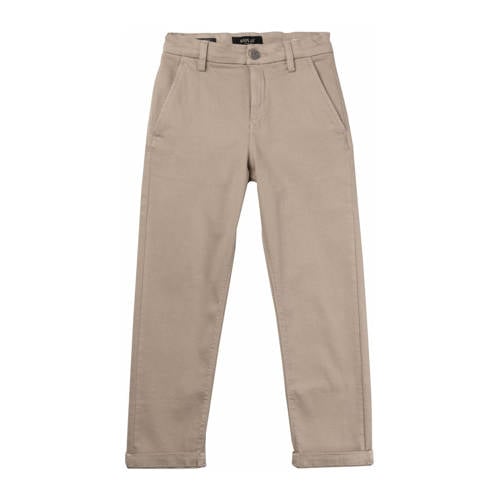 REPLAY casual broek beige afbeelding