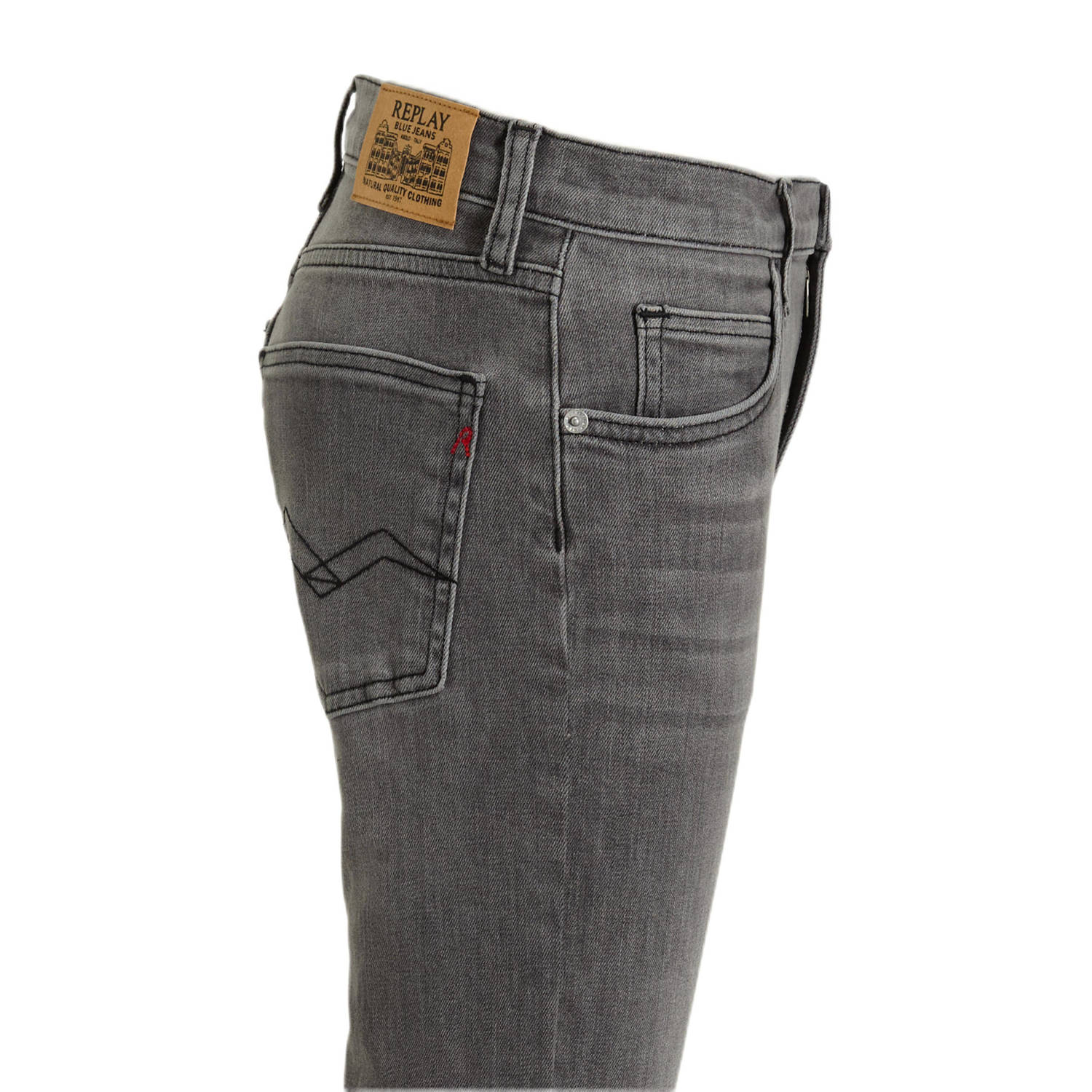 REPLAY slim fit jeans grey denim