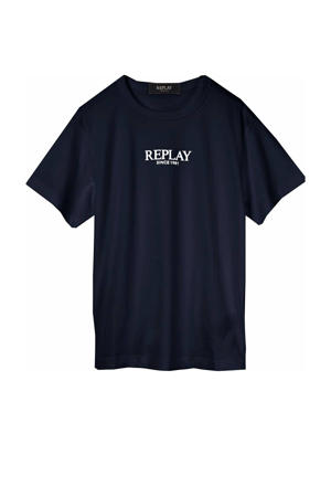 T-shirt donkerblauw
