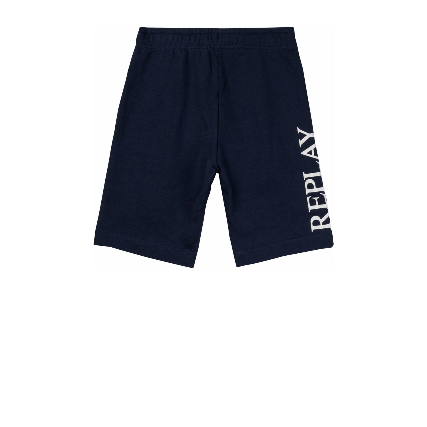 REPLAY sweatshort donkerblauw
