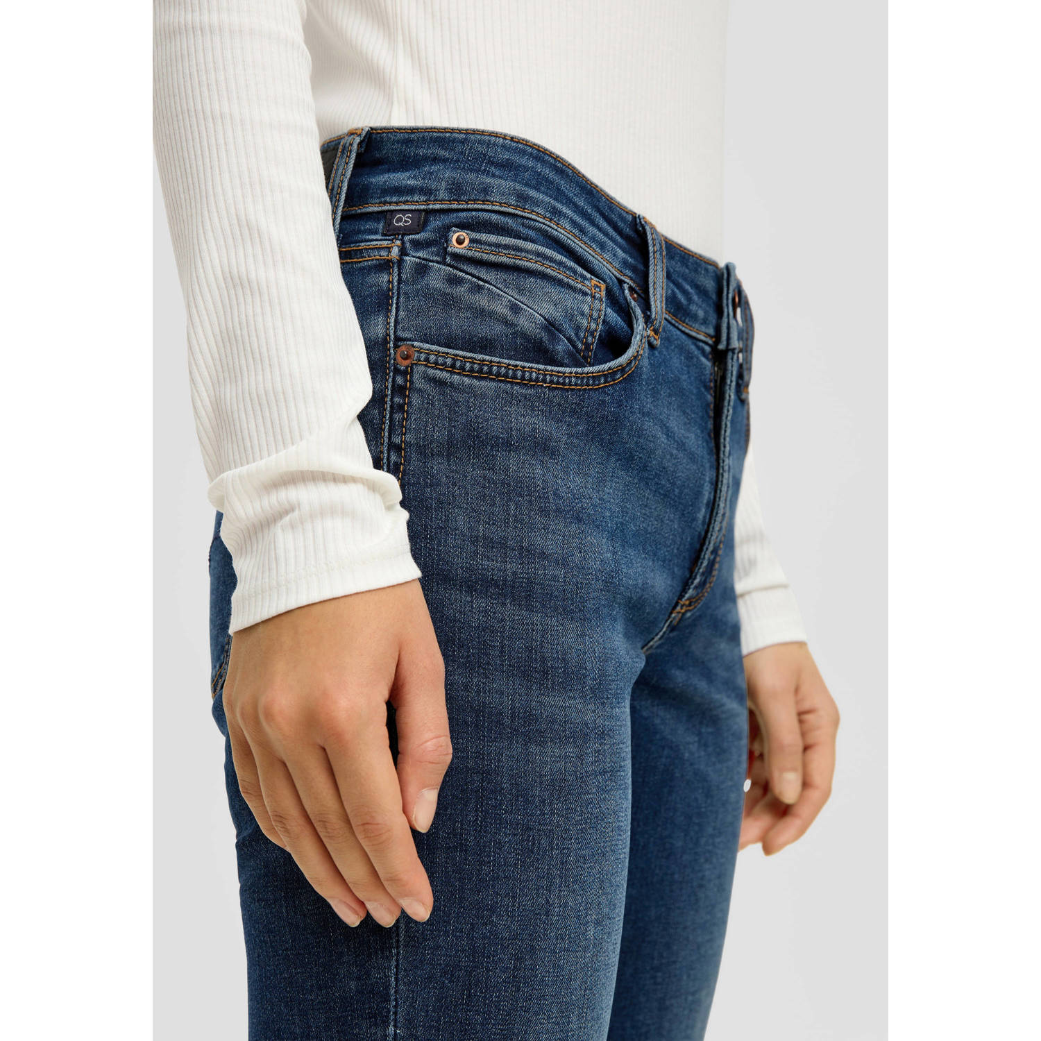 Q S by s.Oliver slim fit jeans dark blue
